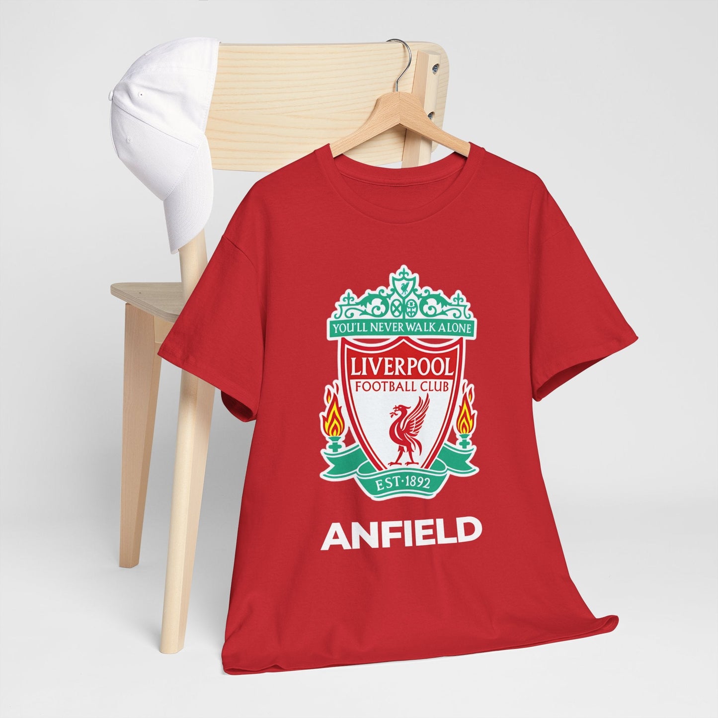 Liverpool Anfield T-Shirt – Premium Cotton DTF Printed Unisex Fan Tee | House of Magnetic (S–5XL) HOUSE OF MAGNETIC