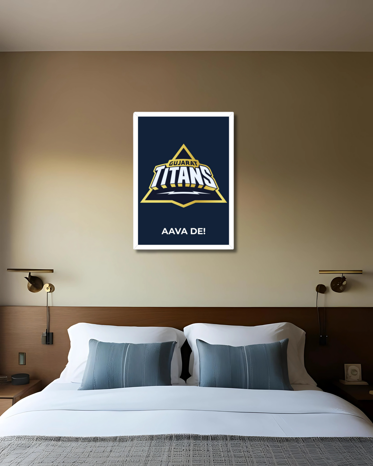 Gujarat Titans Poster Houseofmagnetic