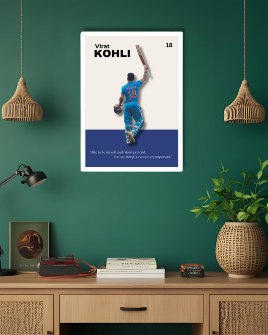 Virat Kohli Poster "VIRAT 18" Houseofmagnetic