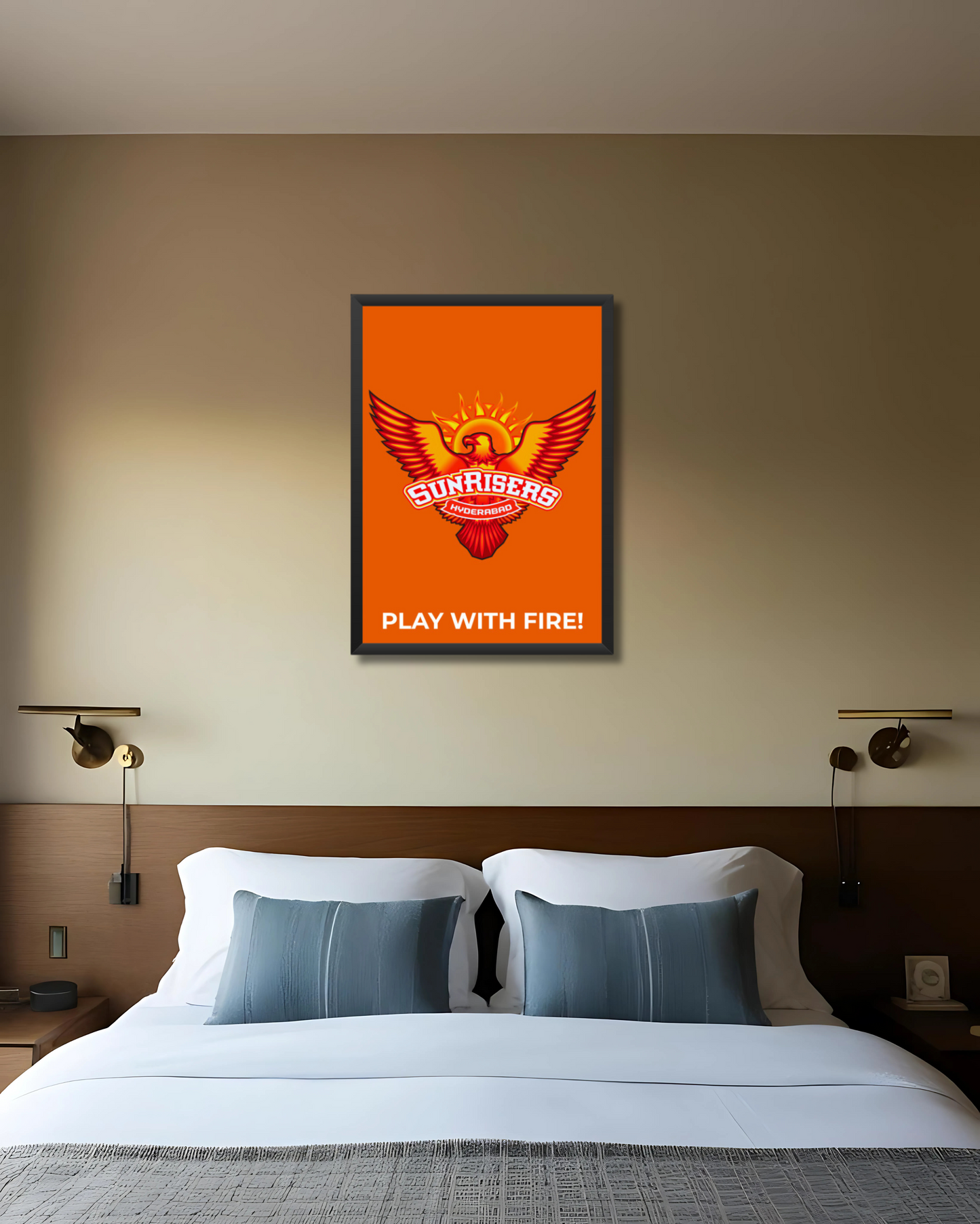 Sunrisers Hyderabad Poster Houseofmagnetic