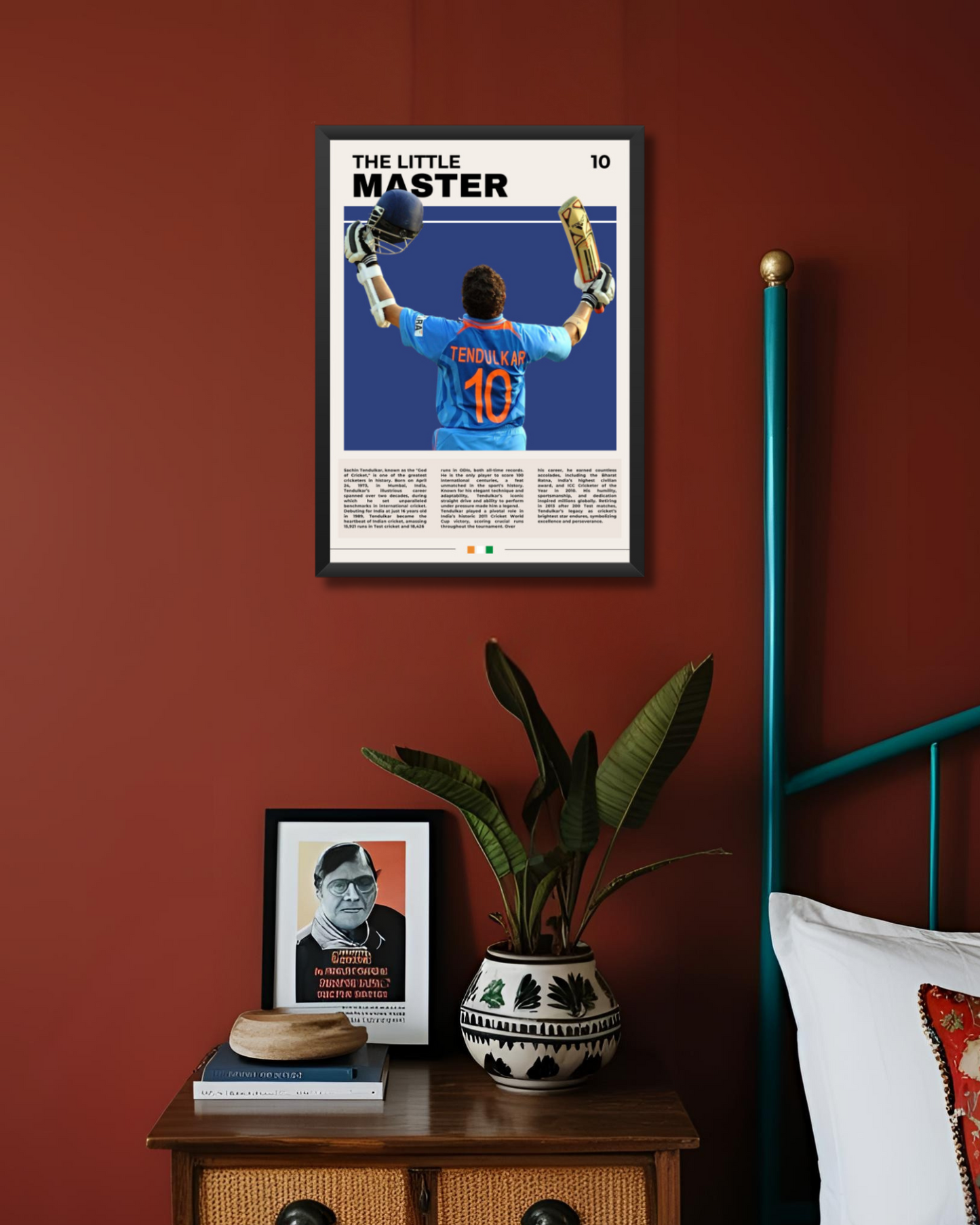 Sachin Tendulkar Poster Houseofmagnetic