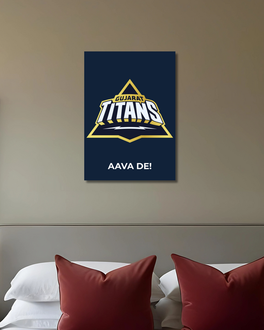 Gujarat Titans Poster Houseofmagnetic