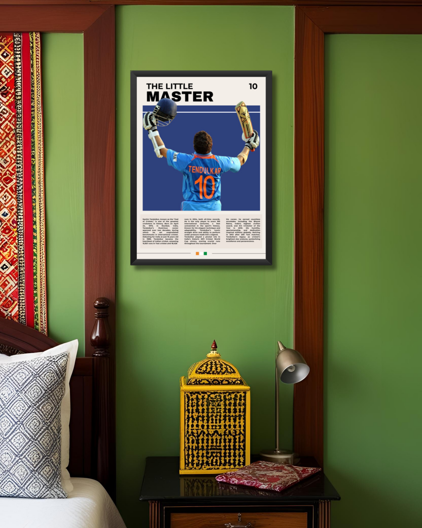 Sachin Tendulkar Poster Houseofmagnetic