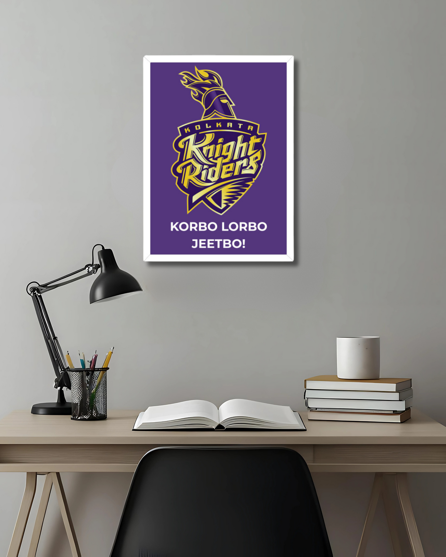 Kolkata Knight Riders Poster Houseofmagnetic
