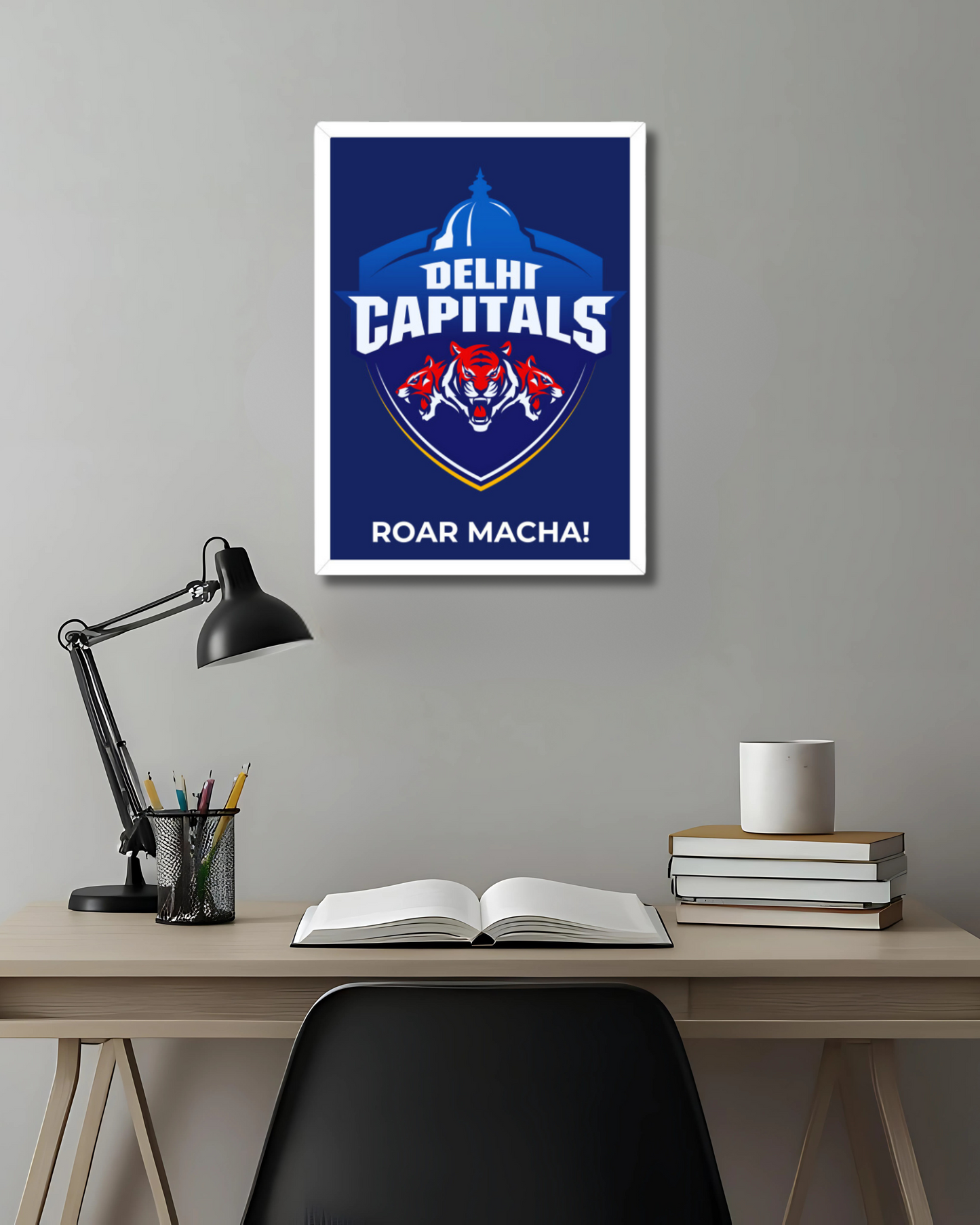 Delhi Capitals Poster Houseofmagnetic
