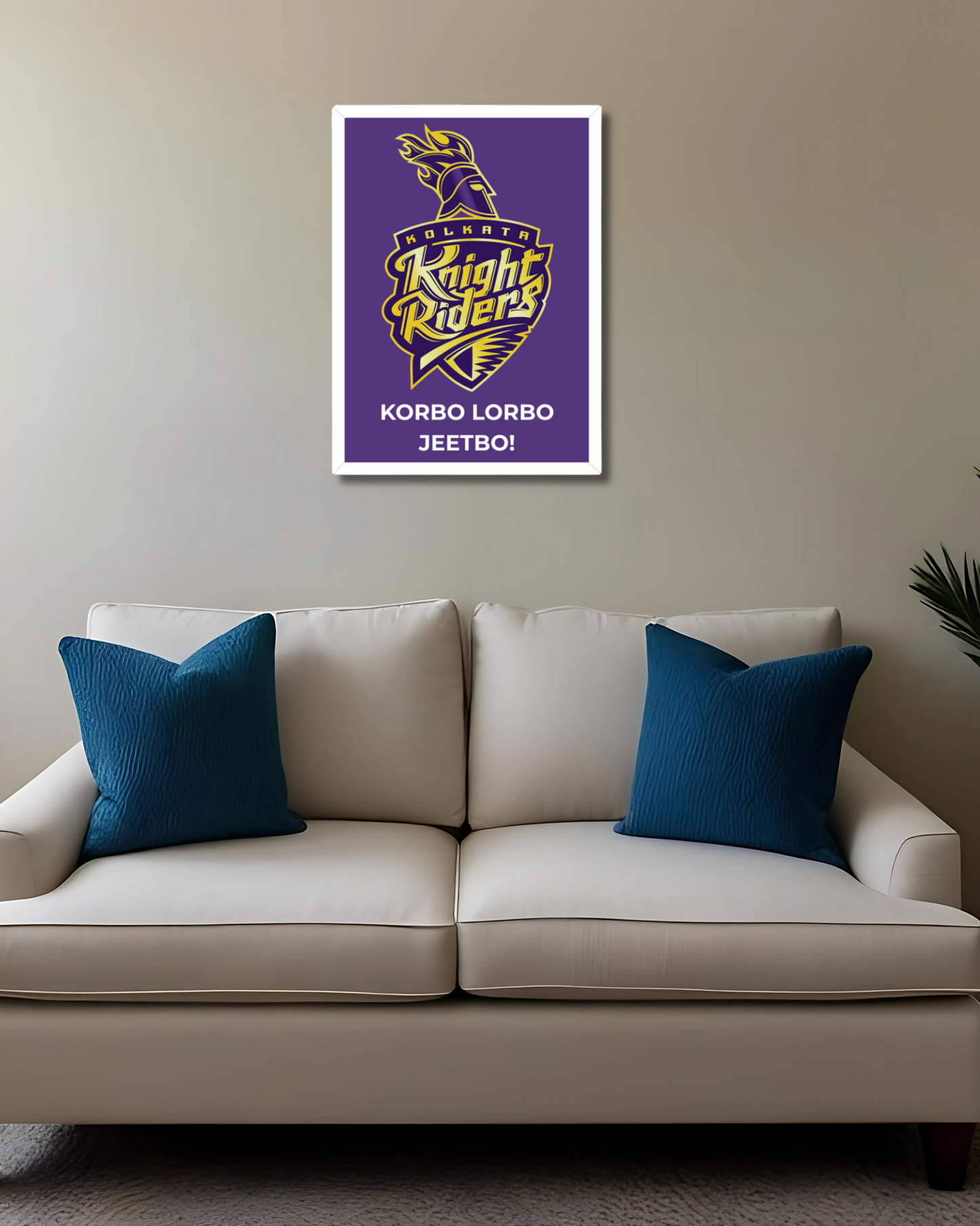 Kolkata Knight Riders Poster Houseofmagnetic