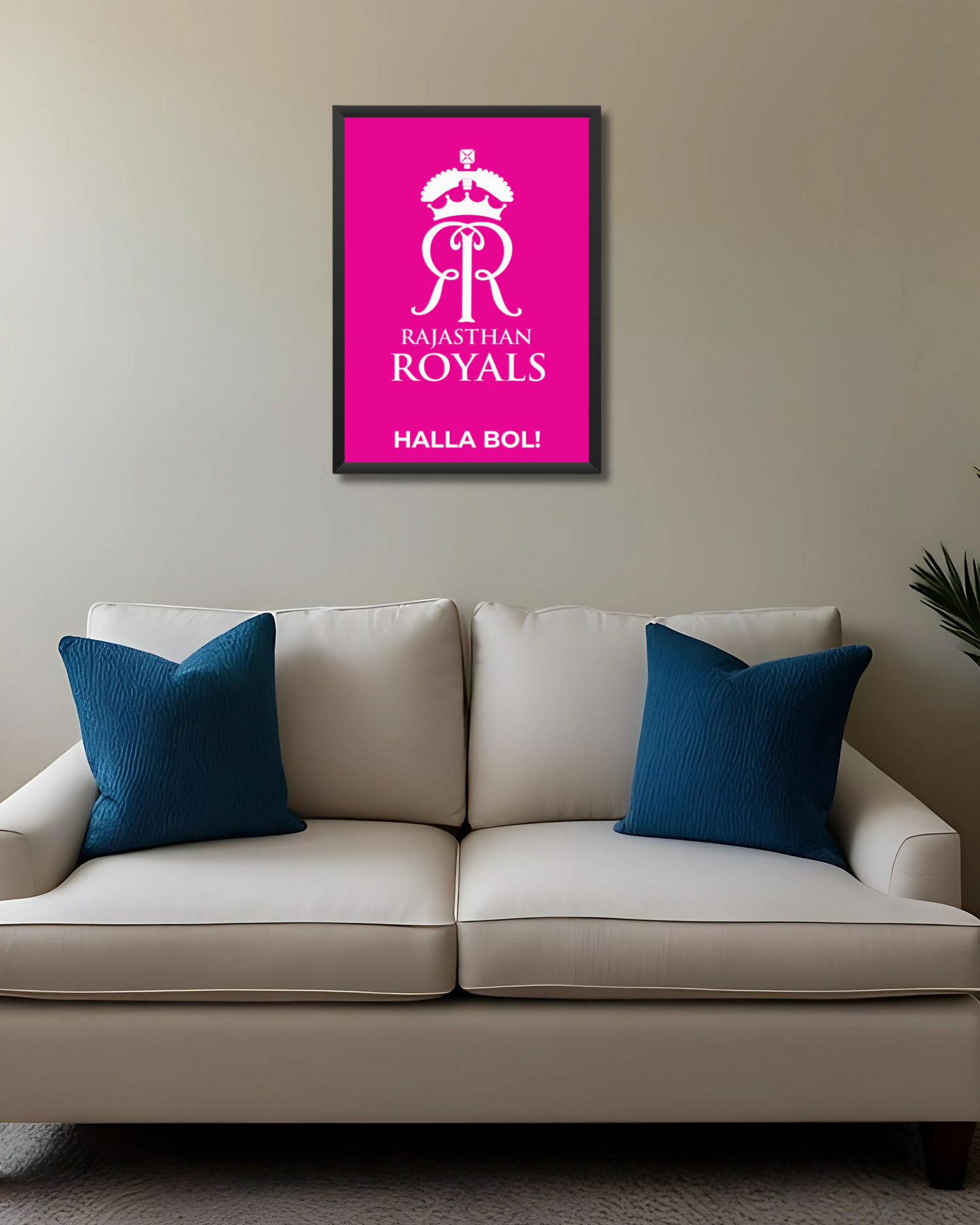 Rajasthan Royals Poster Houseofmagnetic