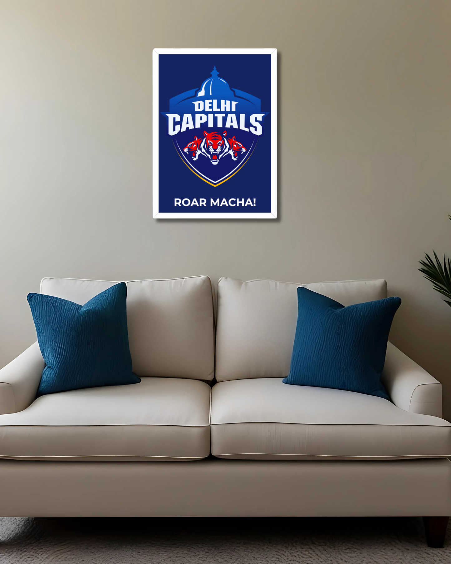 Delhi Capitals Poster Houseofmagnetic
