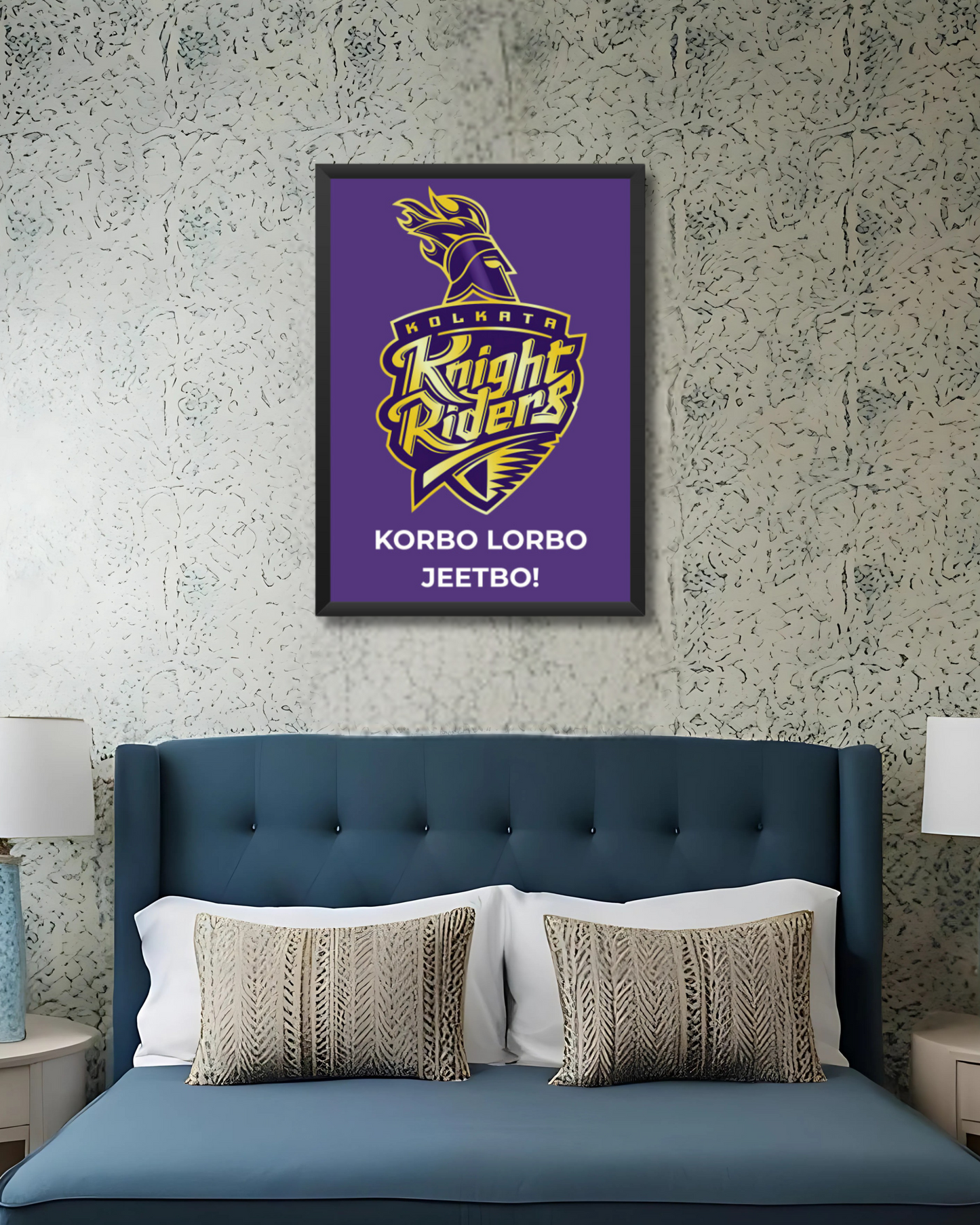 Kolkata Knight Riders Poster Houseofmagnetic