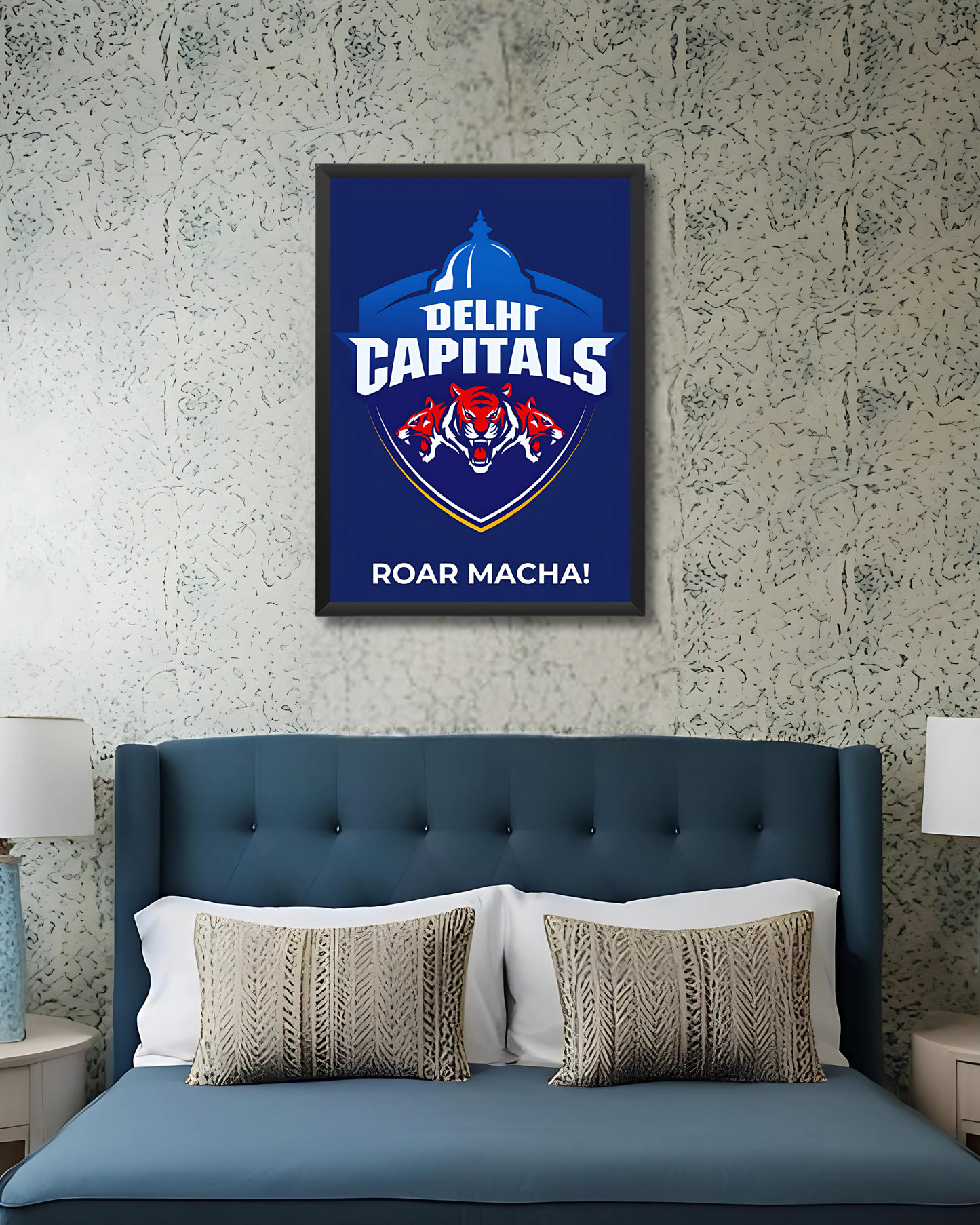 Delhi Capitals Poster Houseofmagnetic