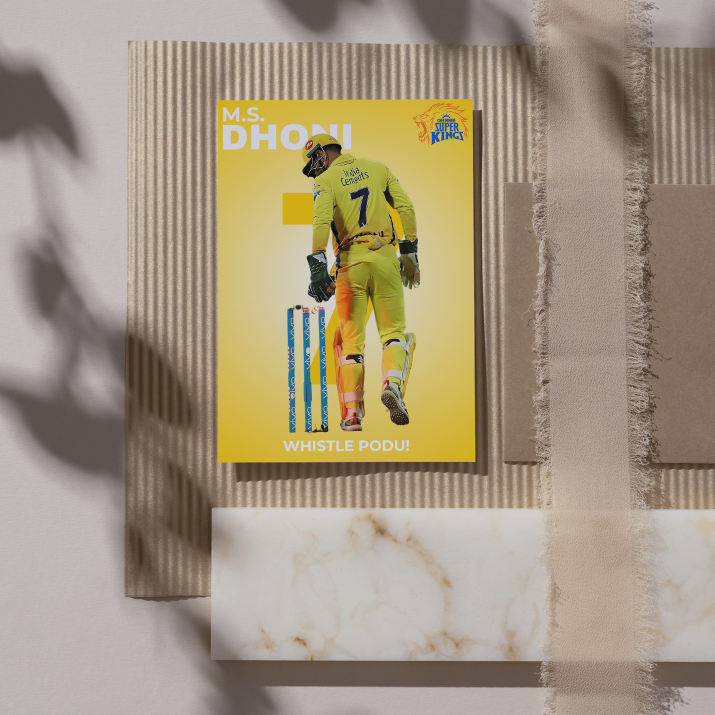 MS Dhoni Fan Combo Pack Houseofmagnetic