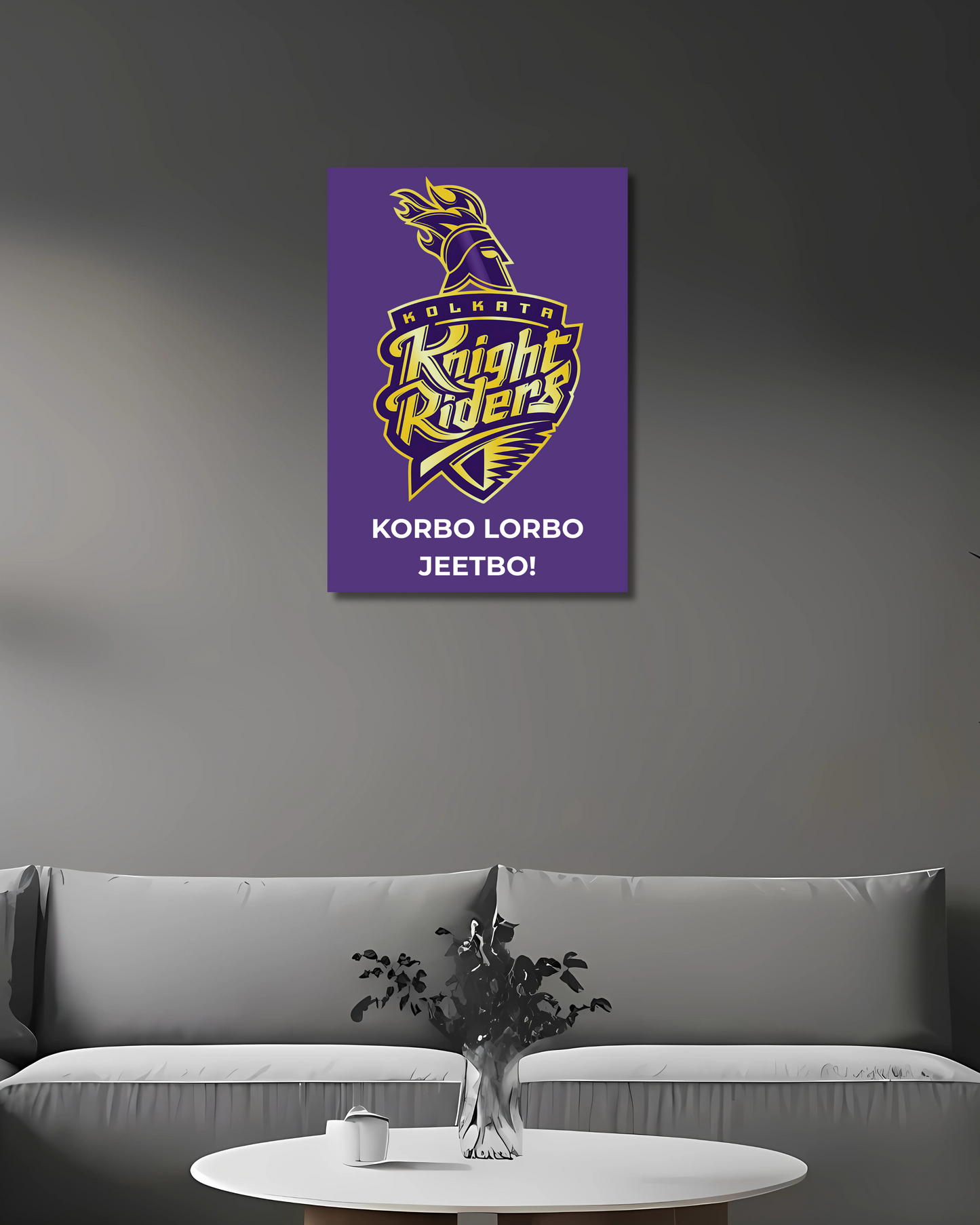 Kolkata Knight Riders Poster Houseofmagnetic