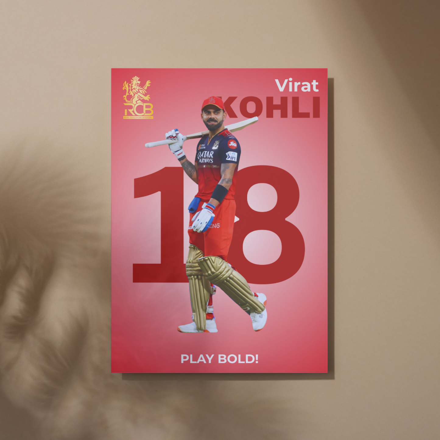 RCB Virat Kohli Fan Combo Pack Houseofmagnetic