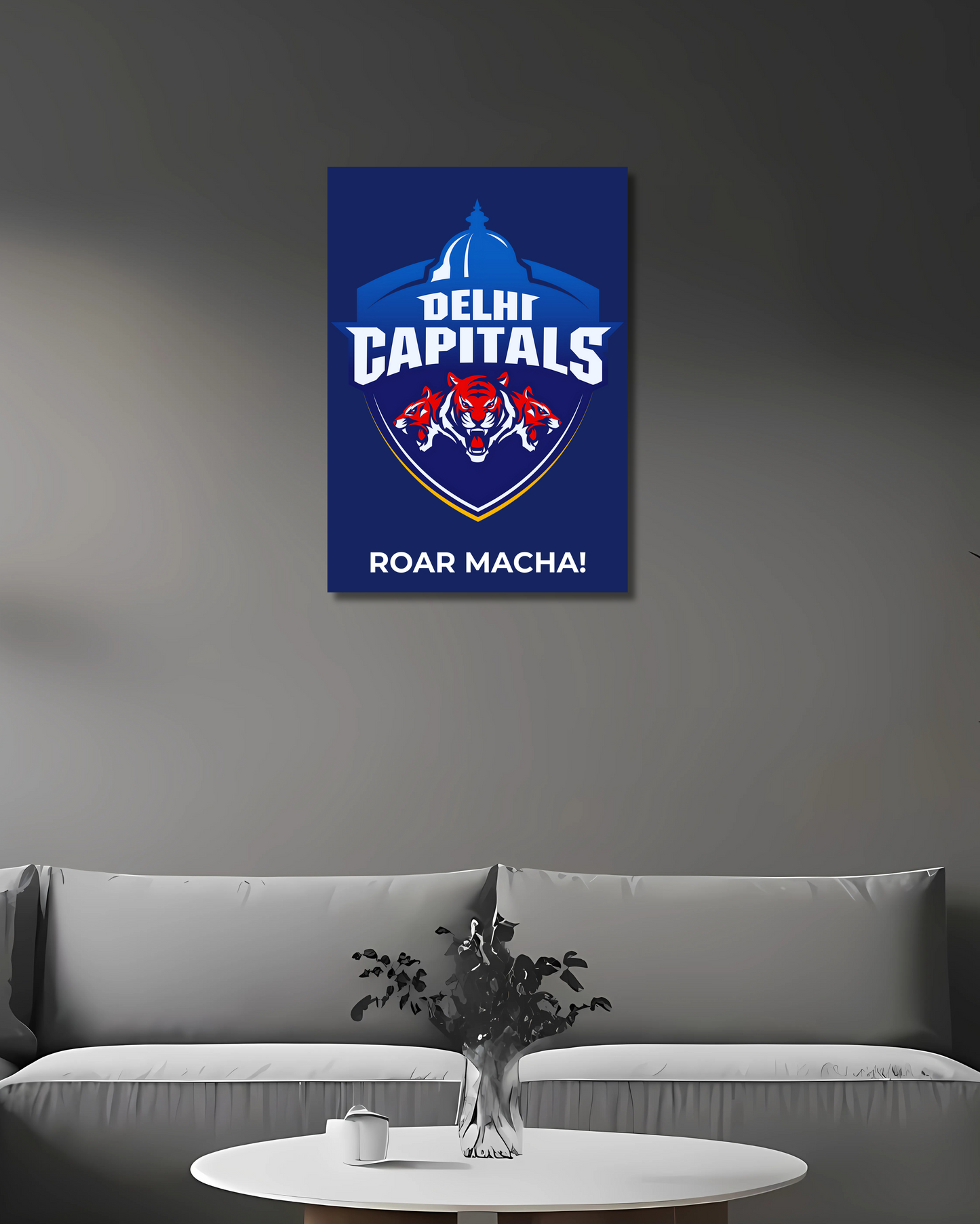 Delhi Capitals Poster Houseofmagnetic
