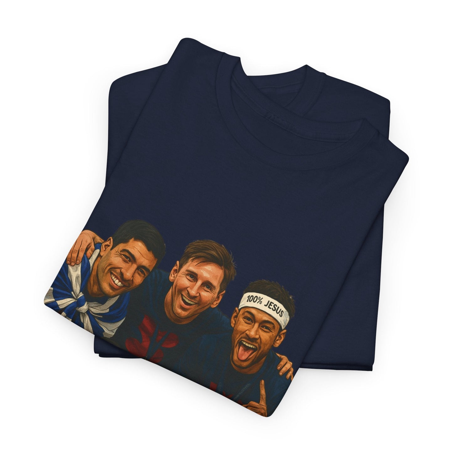 Legendary Trio Champions T-Shirt – UEFA Cup Celebration Tee | House of Magnetic HOUSE OF MAGNETIC
