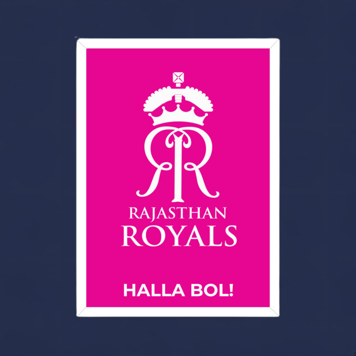 Rajasthan Royals Poster Houseofmagnetic