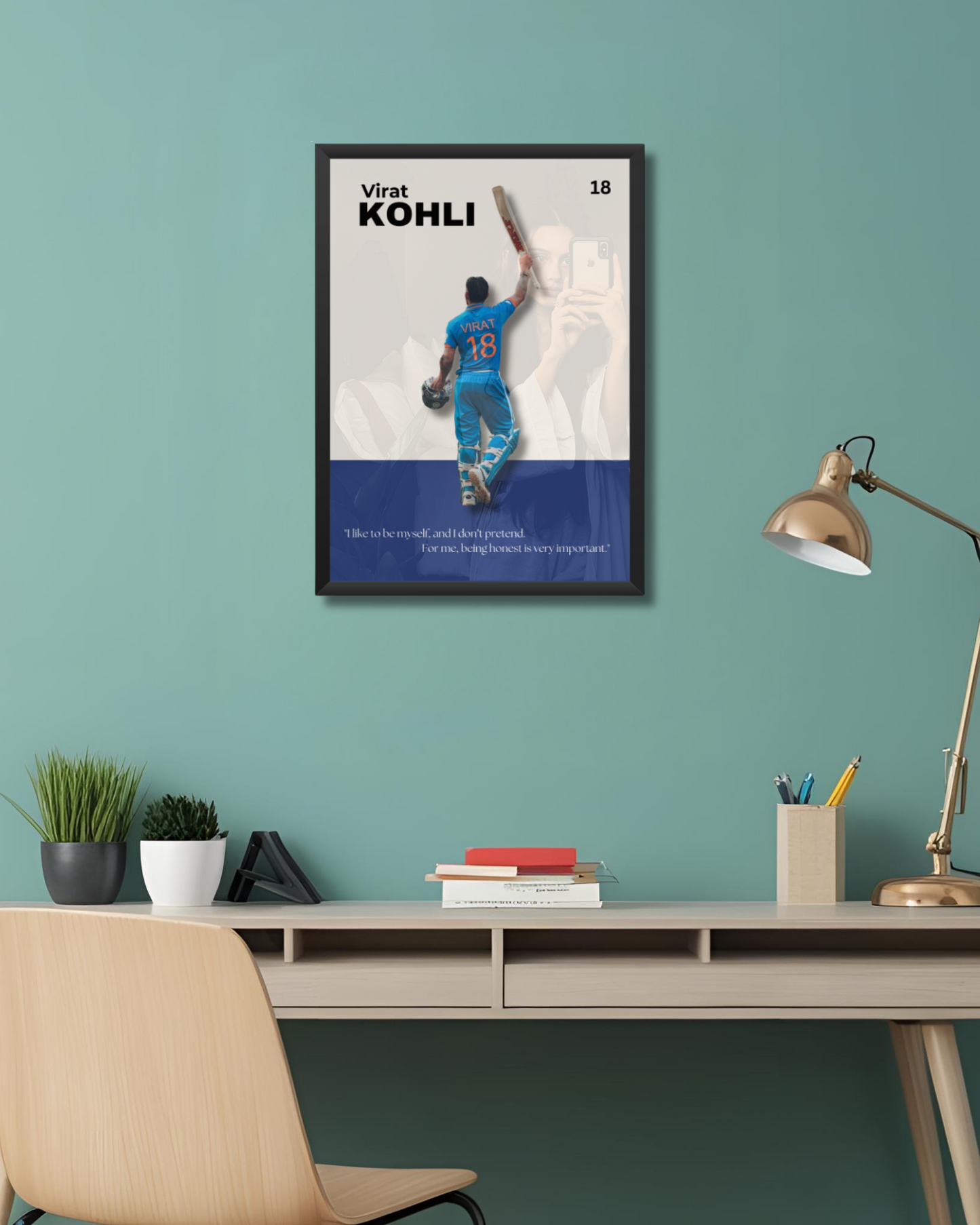 Virat Kohli Poster "VIRAT 18" Houseofmagnetic