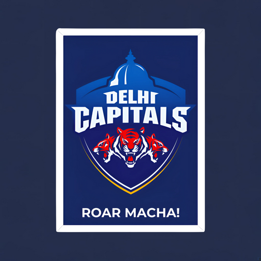 Delhi Capitals Poster Houseofmagnetic