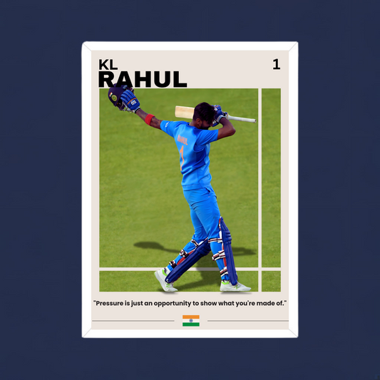 KL Rahul Poster Houseofmagnetic