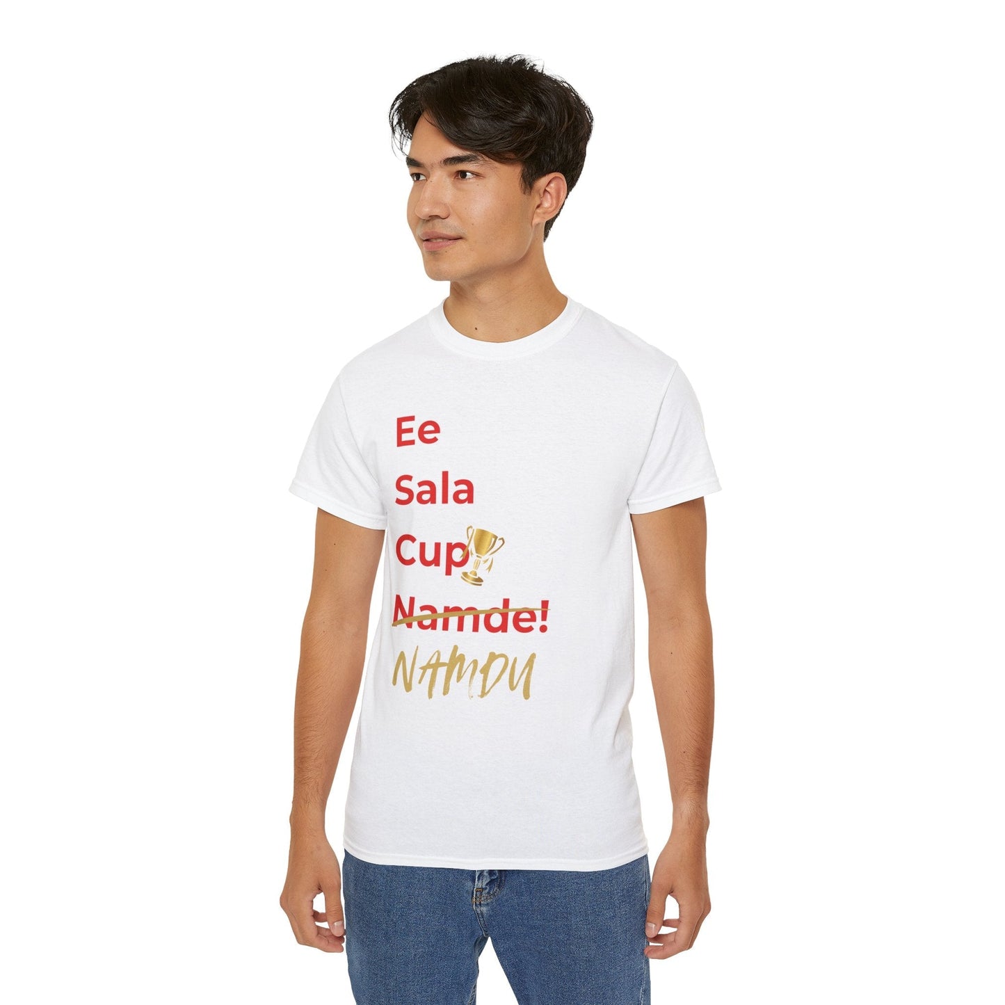 RCB Champions 2025 T-Shirt – Ee Sala Cup NAMDU Fan Tee | 100% Cotton Unisex Crew Houseofmagnetic
