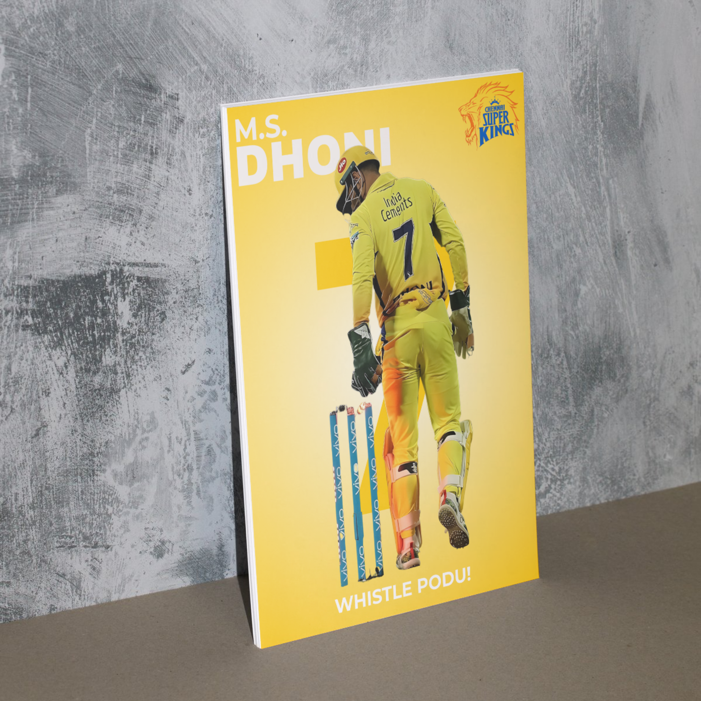MS Dhoni Fan Combo Pack Houseofmagnetic