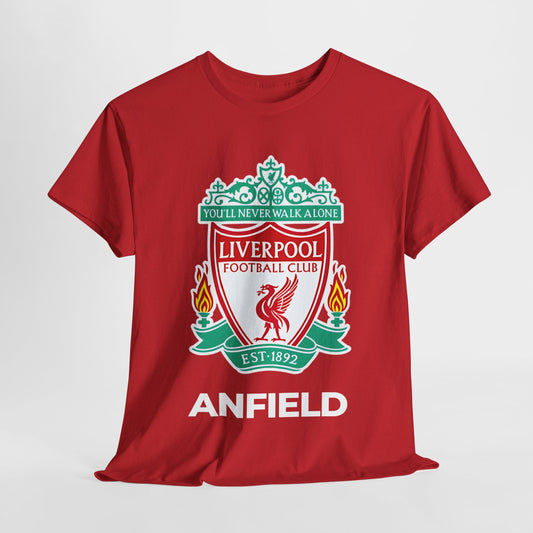Liverpool Anfield T-Shirt – Premium Cotton DTF Printed Unisex Fan Tee | House of Magnetic (S–5XL) HOUSE OF MAGNETIC