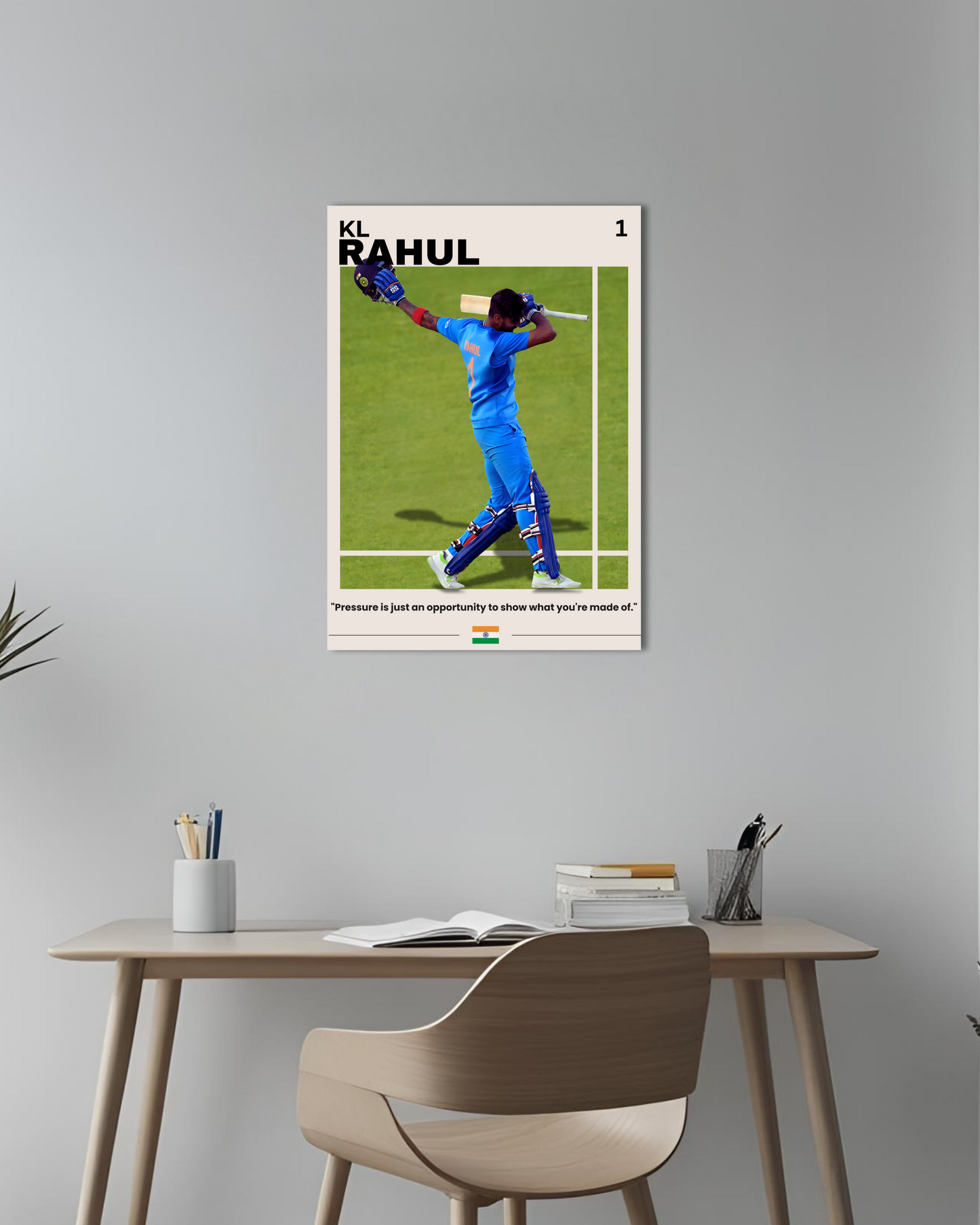 KL Rahul Poster Houseofmagnetic