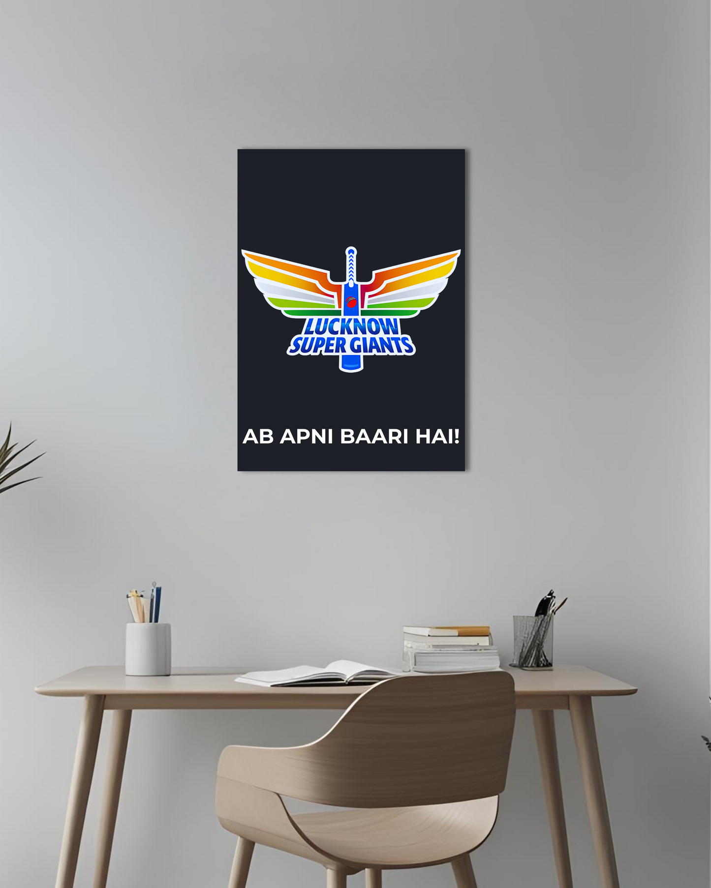 Lucknow Super Giants Poster Houseofmagnetic