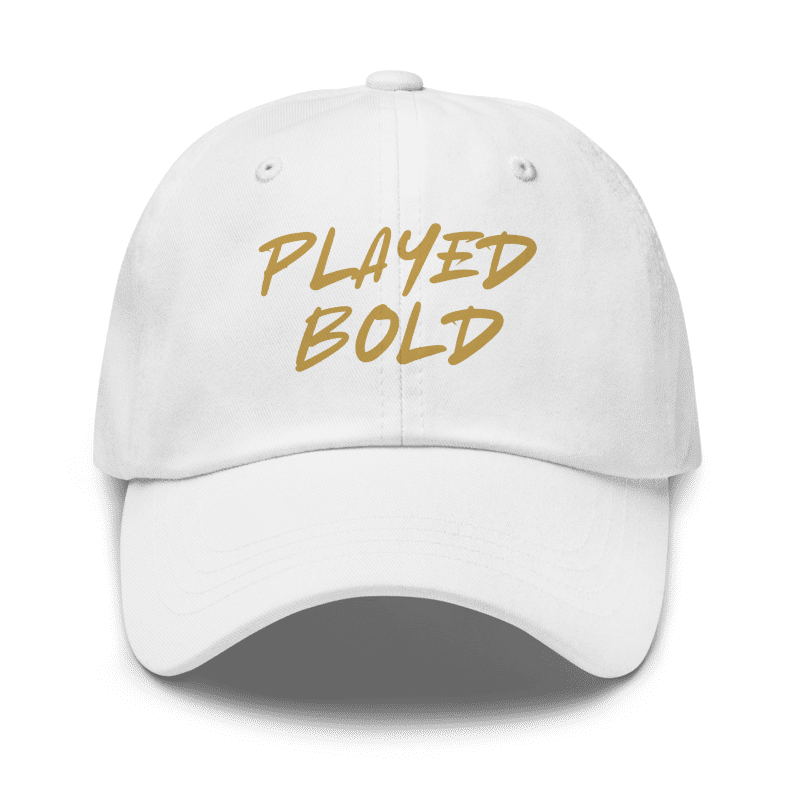 Played Bold RCB Cap – IPL 2025 Inspired | Cricket Fan Cap | Unisex Adjustable | House of Magnetic HOUSE OF MAGNETIC
