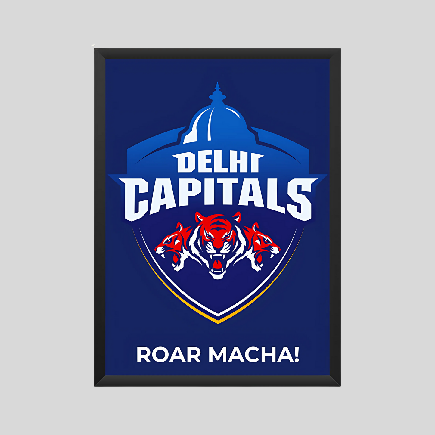 Delhi Capitals Poster Houseofmagnetic