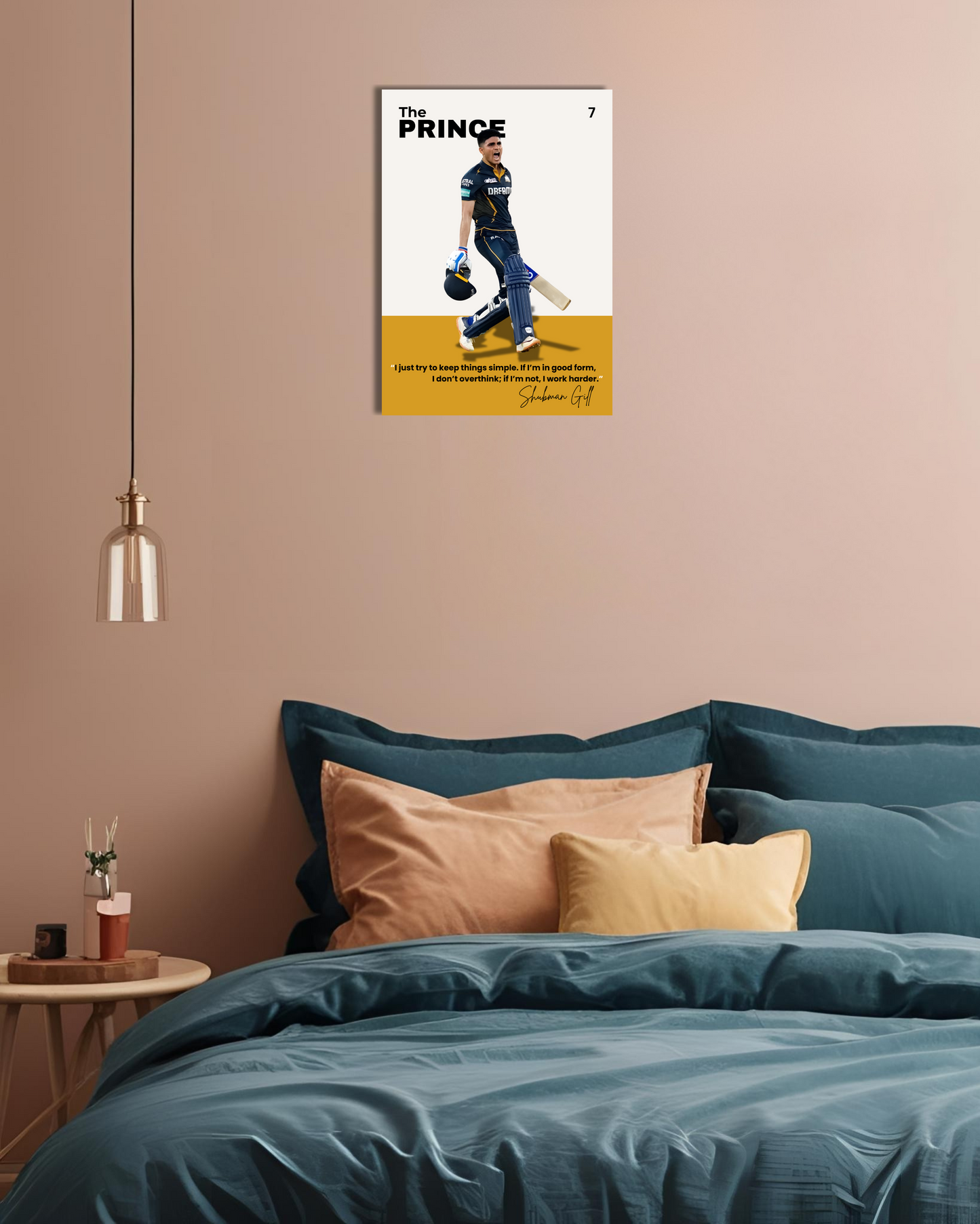 Shubman Gill Poster Houseofmagnetic