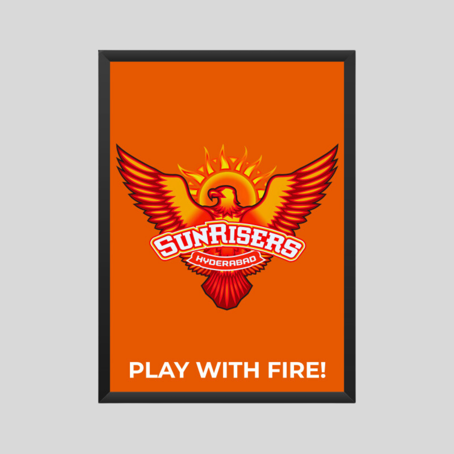 Sunrisers Hyderabad Poster Houseofmagnetic