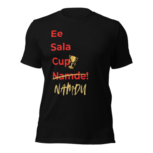 RCB Champions 2025 T-Shirt – Ee Sala Cup NAMDU Fan Tee | 100% Cotton Unisex Crew Houseofmagnetic