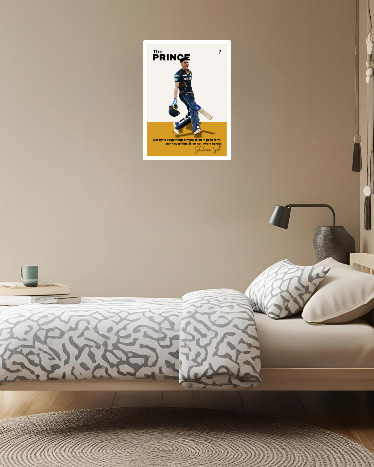 Shubman Gill Poster Houseofmagnetic