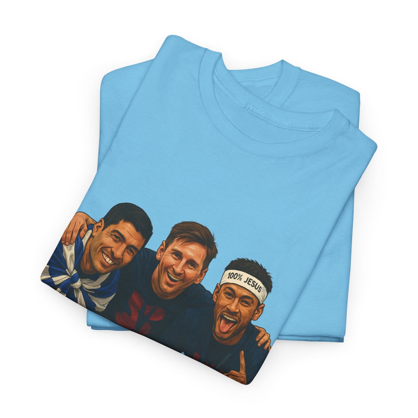 Legendary Trio Champions T-Shirt – UEFA Cup Celebration Tee | House of Magnetic HOUSE OF MAGNETIC
