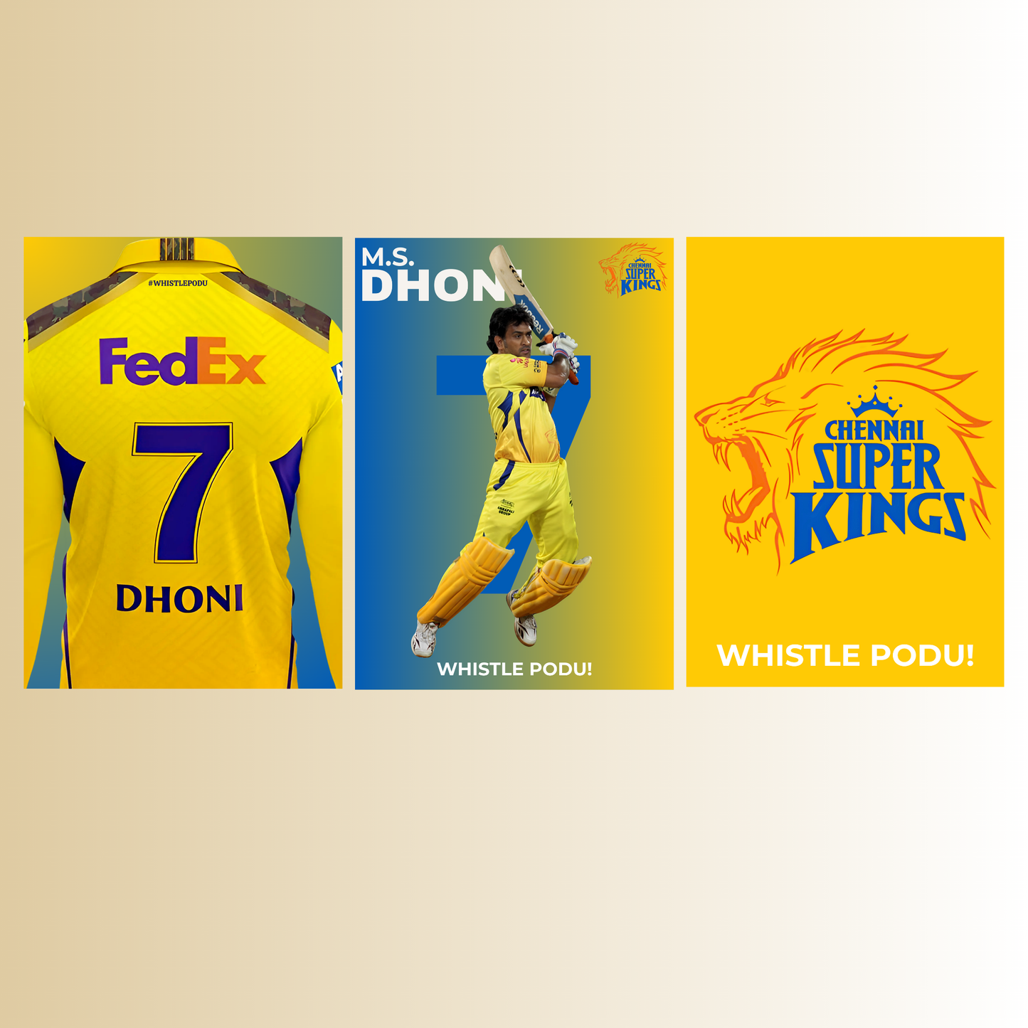 CSK Poster Combo – Set of 3 Houseofmagnetic