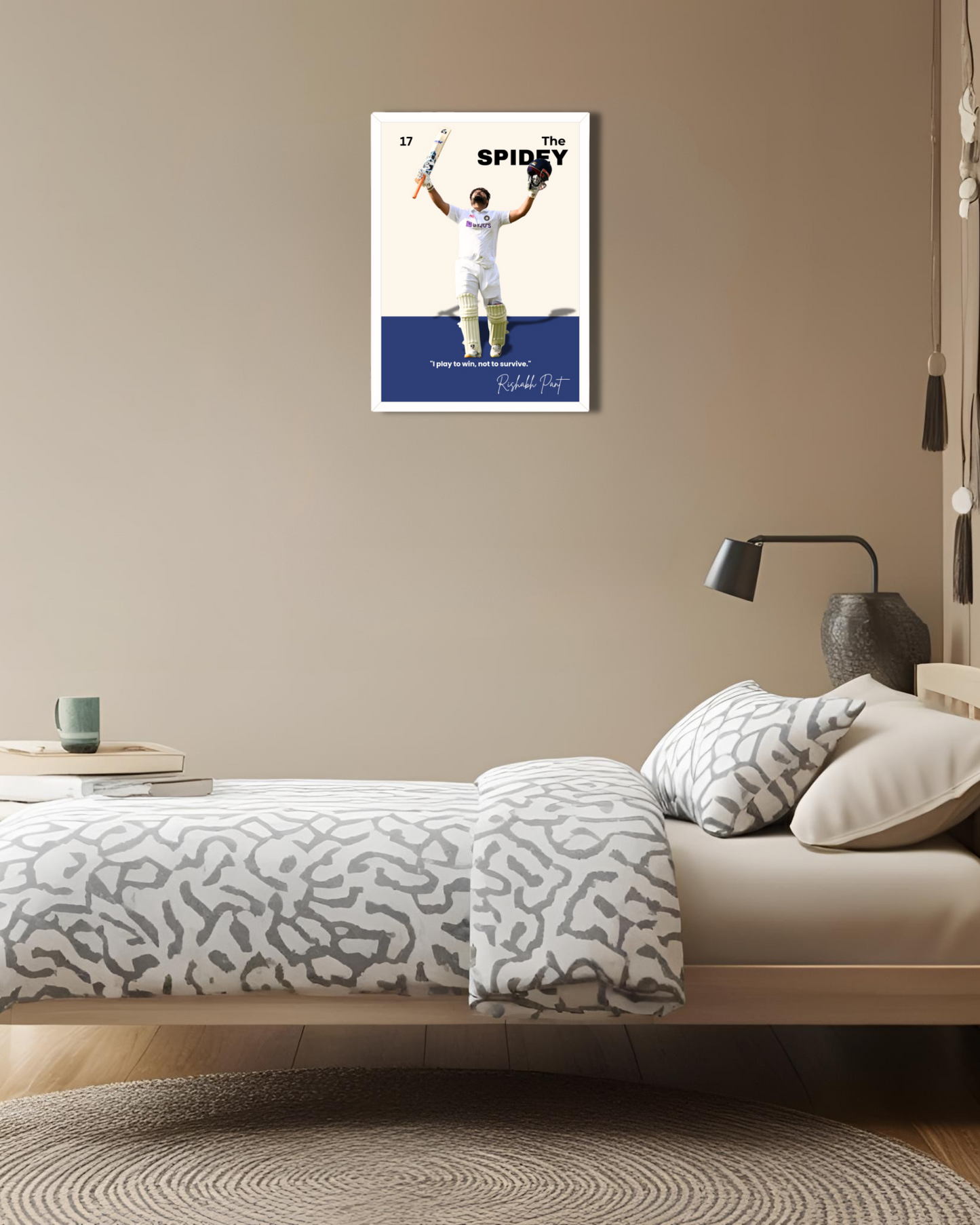 Rishabh Pant Poster Houseofmagnetic