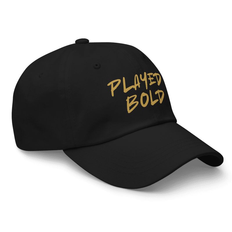 Played Bold RCB Cap – IPL 2025 Inspired | Cricket Fan Cap | Unisex Adjustable | House of Magnetic HOUSE OF MAGNETIC