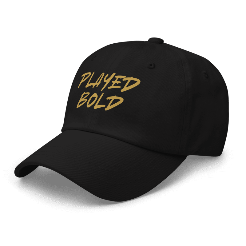 Played Bold RCB Cap – IPL 2025 Inspired | Cricket Fan Cap | Unisex Adjustable | House of Magnetic HOUSE OF MAGNETIC