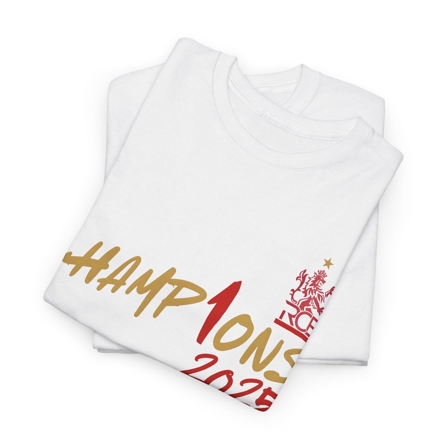 IPL RCB Champion T-Shirt, Black, White, Soft Cotton, Cricket Fan Jersey, Indian Premier League Houseofmagnetic