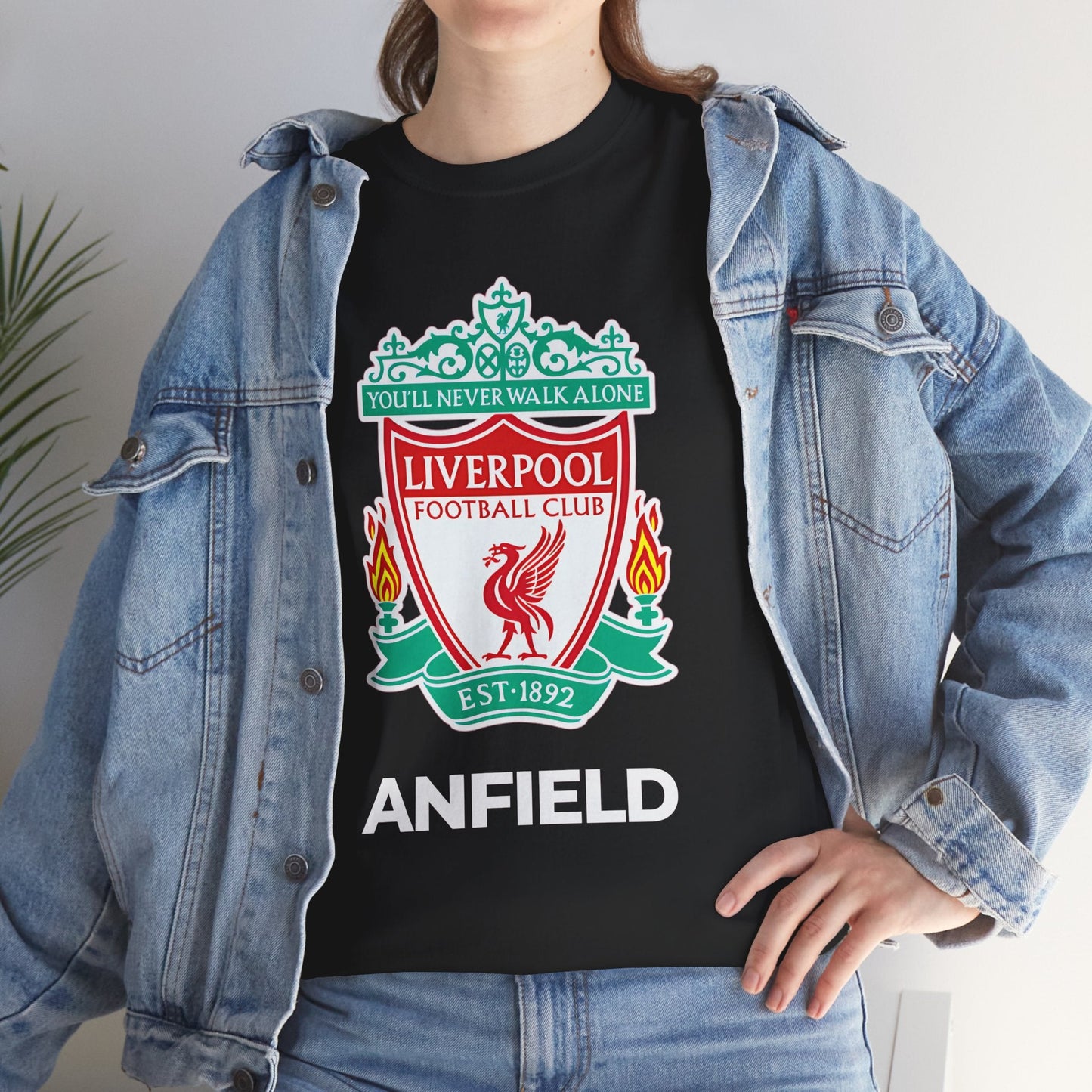 Liverpool Anfield T-Shirt – Premium Cotton DTF Printed Unisex Fan Tee | House of Magnetic (S–5XL) HOUSE OF MAGNETIC