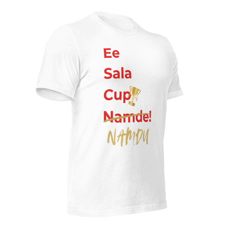 RCB Champions 2025 T-Shirt – Ee Sala Cup NAMDU Fan Tee | 100% Cotton Unisex Crew Houseofmagnetic