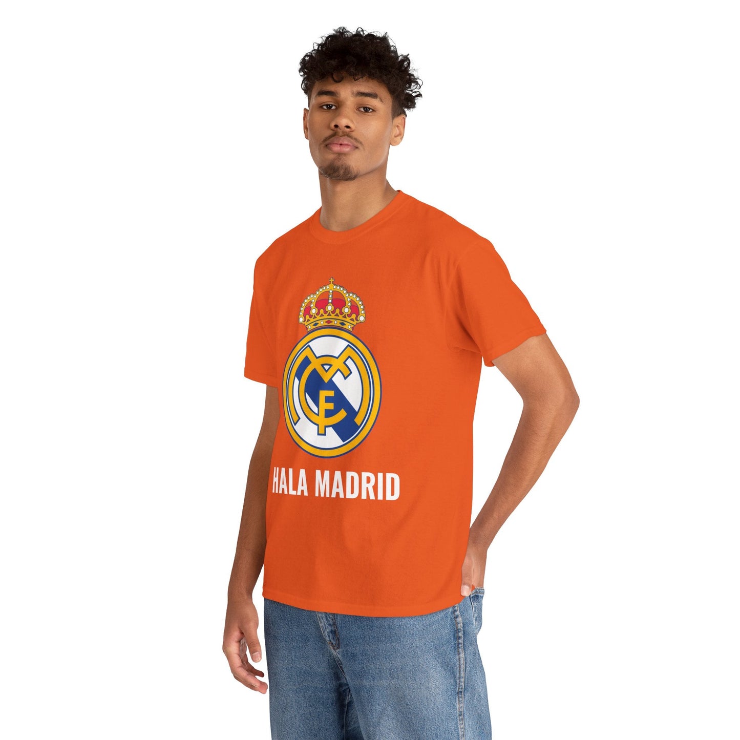 Hala Madrid T-Shirt – Premium Cotton Unisex Fan Tee | DTF Print | House of Magnetic (S–5XL) HOUSE OF MAGNETIC