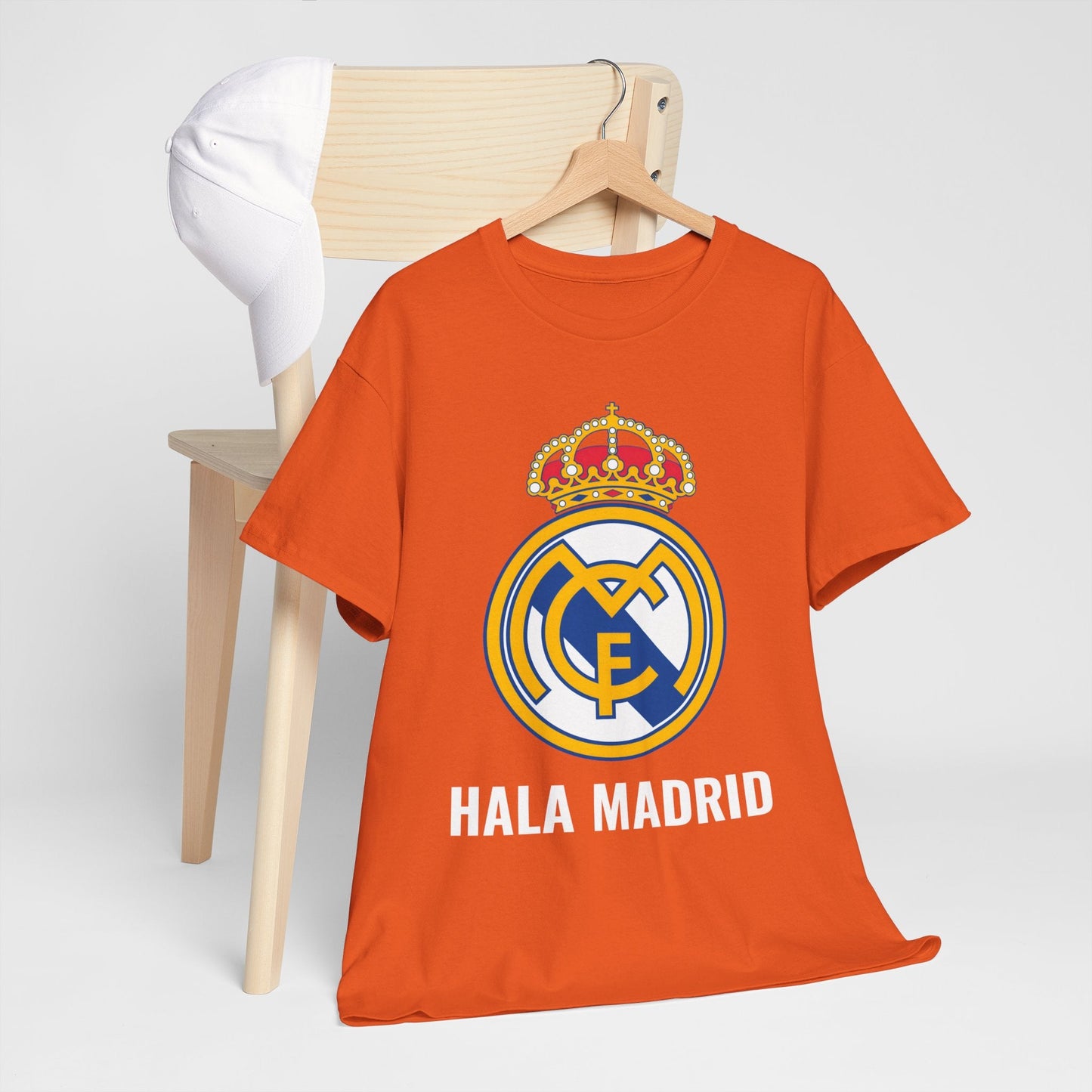Hala Madrid T-Shirt – Premium Cotton Unisex Fan Tee | DTF Print | House of Magnetic (S–5XL) HOUSE OF MAGNETIC