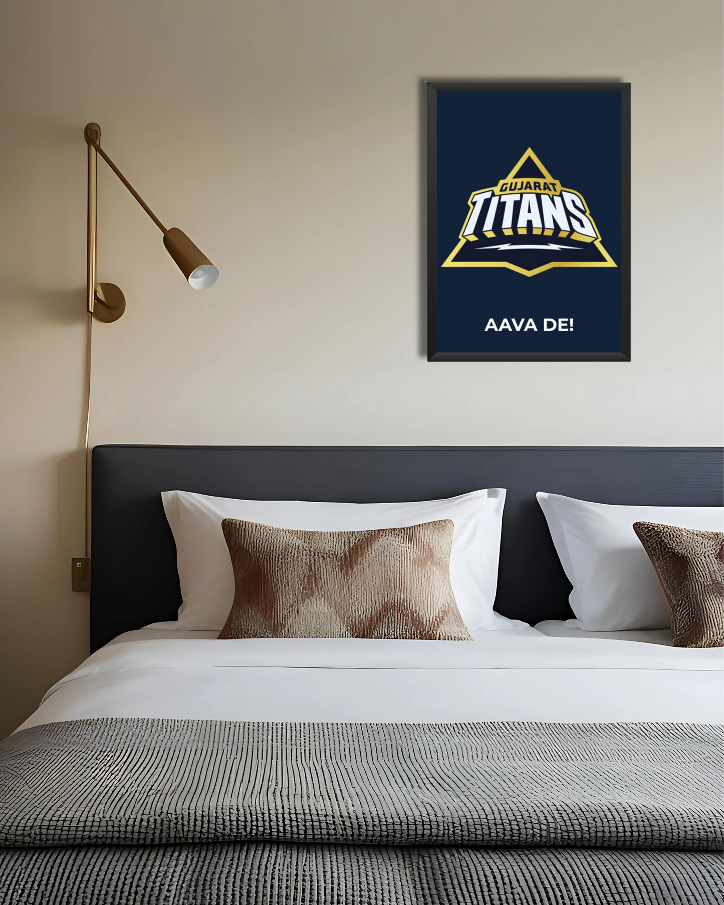 Gujarat Titans Poster Houseofmagnetic