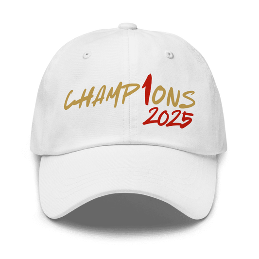 RCB Champions 2025 Fan Cap – IPL Winner Edition | Cricket Merch | Unisex Adjustable HOUSE OF MAGNETIC