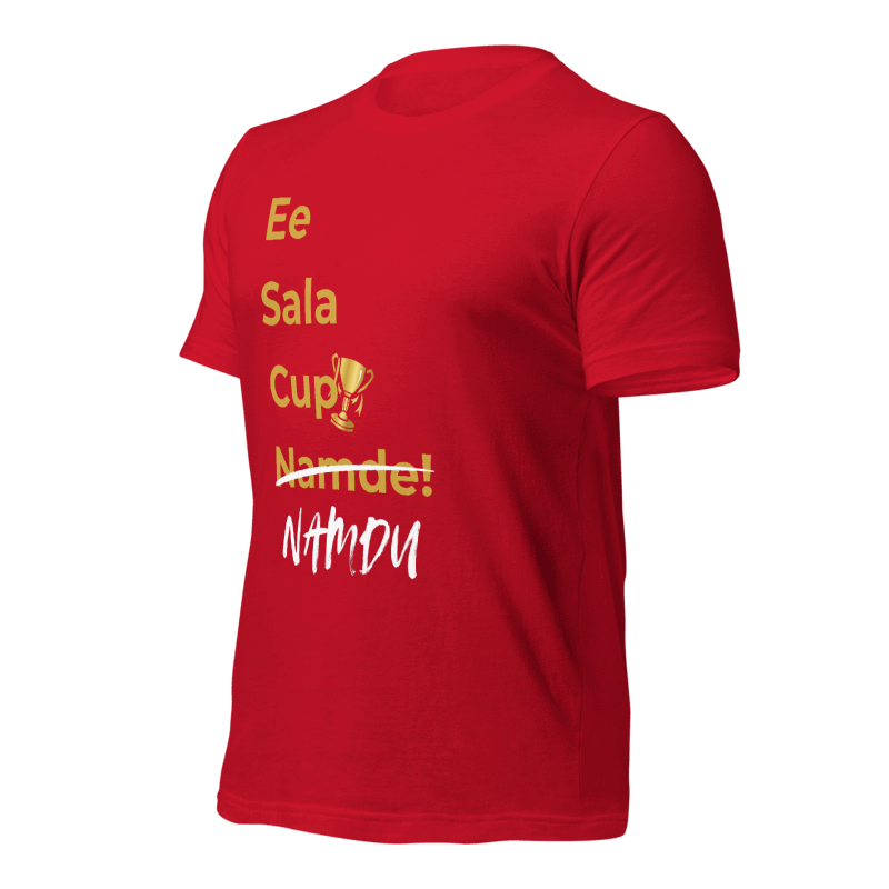 RCB Champions 2025 T-Shirt – Ee Sala Cup NAMDU Fan Tee | 100% Cotton Unisex Crew Houseofmagnetic