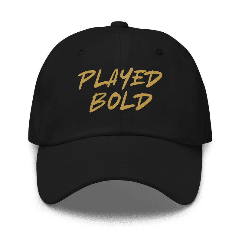 Played Bold RCB Cap – IPL 2025 Inspired | Cricket Fan Cap | Unisex Adjustable | House of Magnetic HOUSE OF MAGNETIC