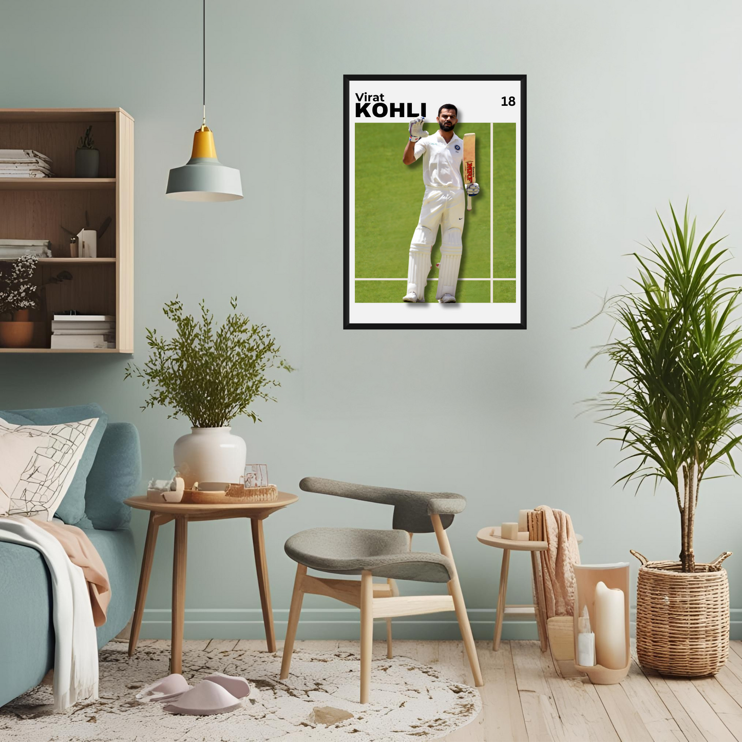 Virat Kohli Poster | "My Bat Does the Talking" Houseofmagnetic