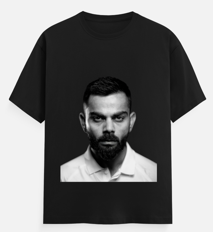 Virat Kohli Graphic Print T-Shirt HOUSE OF MAGNETIC
